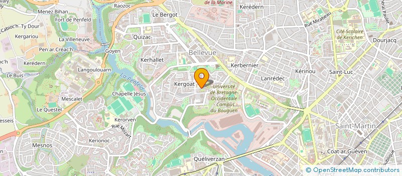 localisation de l'entreprise MADAME JULIE MASSON  BREST