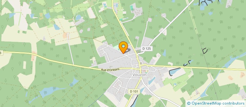 localisation de l'entreprise MADAME JULIE MASSON  VOUZON