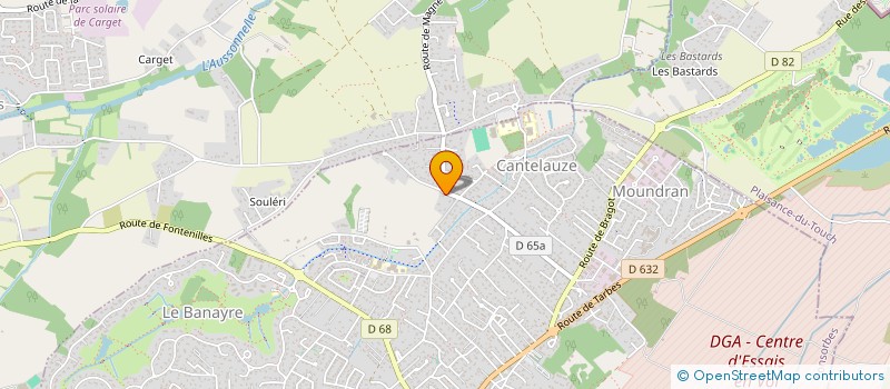 localisation de l'entreprise MADAME JULIE MATHIEU  NARBONNE