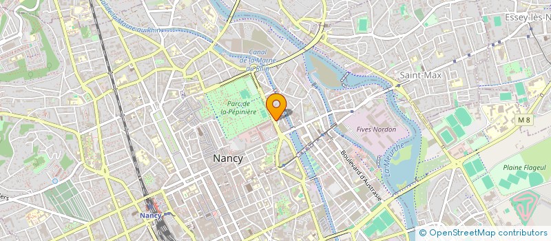 localisation de l'entreprise MADAME JULIE MATTANA  NANCY