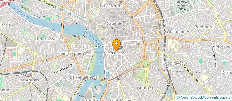 localisation de l'entreprise MADAME JULIE MATTIVI  TOULOUSE