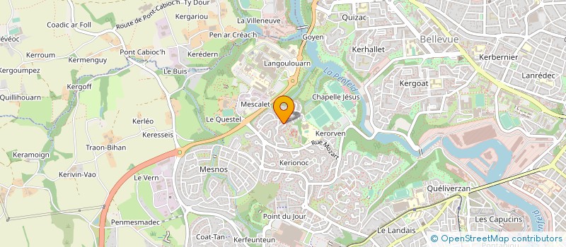 localisation de l'entreprise MADAME JULIE MAURICE à BREST
