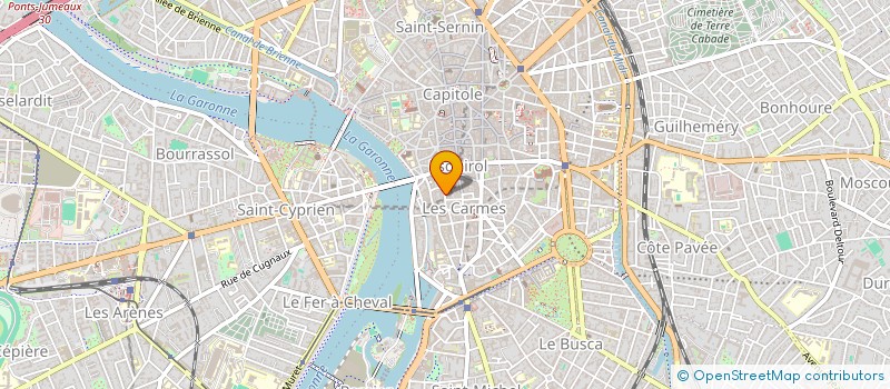 localisation de l'entreprise MADAME JULIE MAUVAIS à TOULOUSE