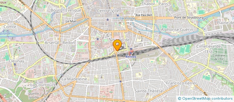localisation de l'entreprise MADAME JULIE MAYER à RENNES