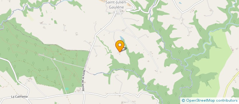 localisation de l'entreprise MADAME JULIE MAYNADIE  LABRUGUIERE