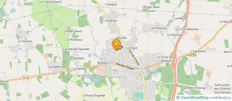 localisation de l'entreprise MADAME JULIE MAZERY--JAMOTEAU  HERIC