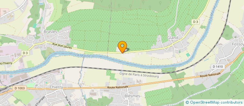 localisation de l'entreprise MADAME JULIE MBANGA NGANGO  GLAND