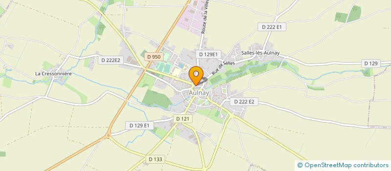 localisation de l'entreprise MADAME JULIE MCGANN  AULNAY