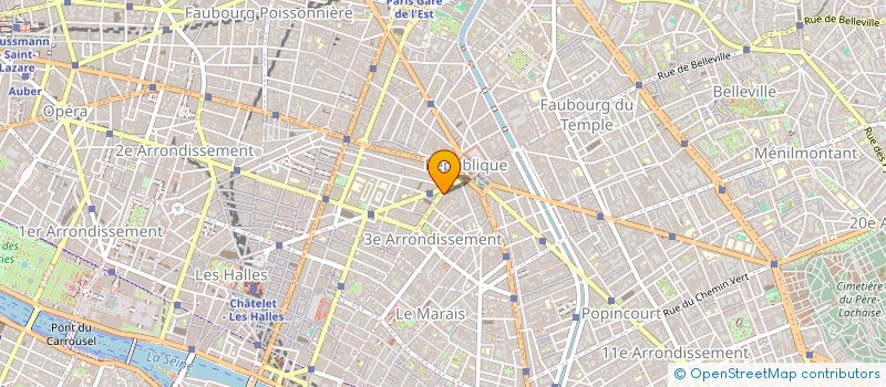 localisation de l'entreprise MADAME JULIE MEHEUST  PARIS