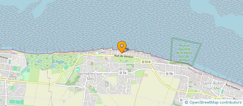 localisation de l'entreprise MADAME JULIE MELCHERS  BERNIERES-SUR-MER