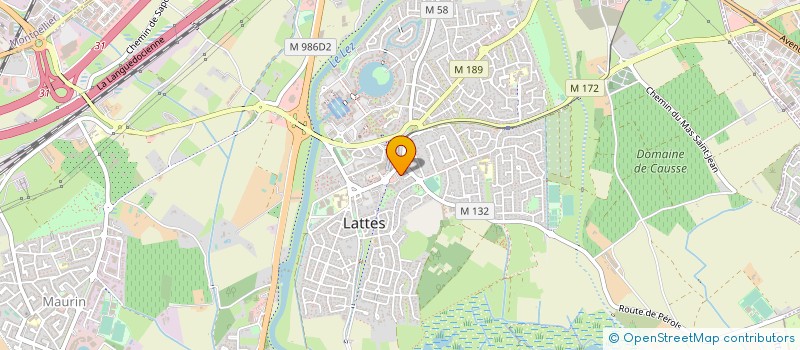 localisation de l'entreprise MADAME JULIE MERCADAL à LATTES