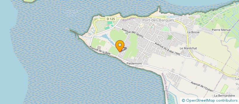 localisation de l'entreprise MADAME JULIE MERIEN-RYCKELINCK  PORT-DES-BARQUES