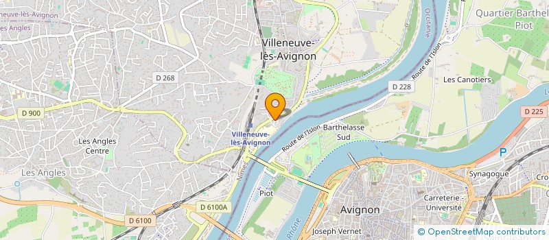 localisation de l'entreprise MADAME JULIE MERIGAULT  VILLENEUVE-LES-AVIGNON