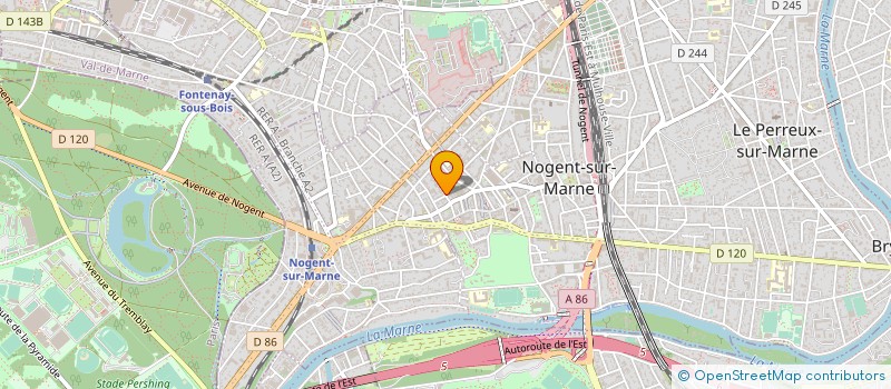 localisation de l'entreprise MADAME JULIE MESSIKA - ZEITOUN à NOGENT-SUR-MARNE