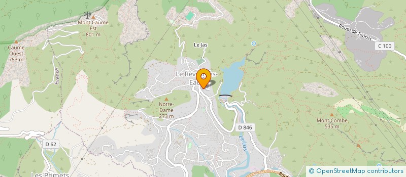 localisation de l'entreprise MADAME JULIE MEUNIER  LE REVEST-LES-EAUX