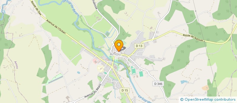 localisation de l'entreprise MADAME JULIE MEUSNIER  AMOU