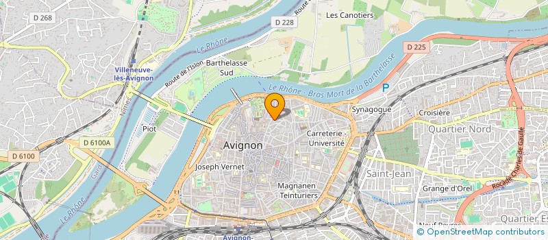 localisation de l'entreprise MADAME JULIE MEZIANE à AVIGNON