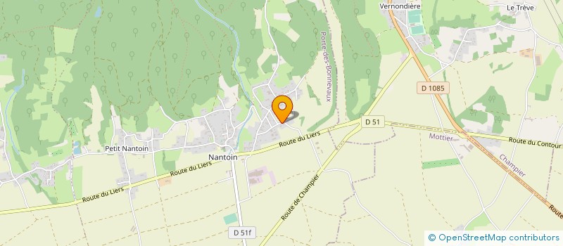 localisation de l'entreprise MADAME JULIE MEZIK  PORTE-DES-BONNEVAUX