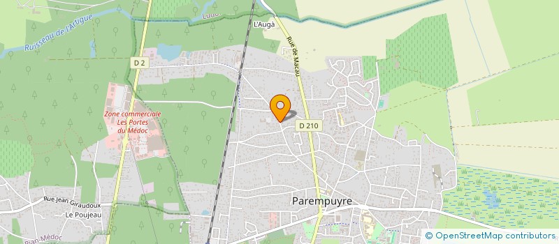 localisation de l'entreprise MADAME JULIE MICHEL  PAREMPUYRE