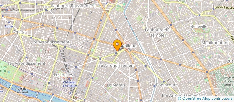 localisation de l'entreprise MADAME JULIE MICNER  PARIS