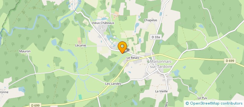 localisation de l'entreprise MADAME JULIE MIGAUD à MAISONNAIS-SUR-TARDOIRE