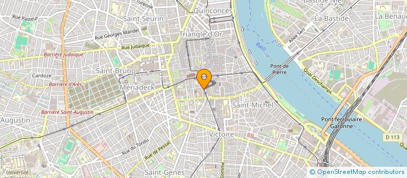 localisation de l'entreprise MADAME JULIE MIGOT  BORDEAUX