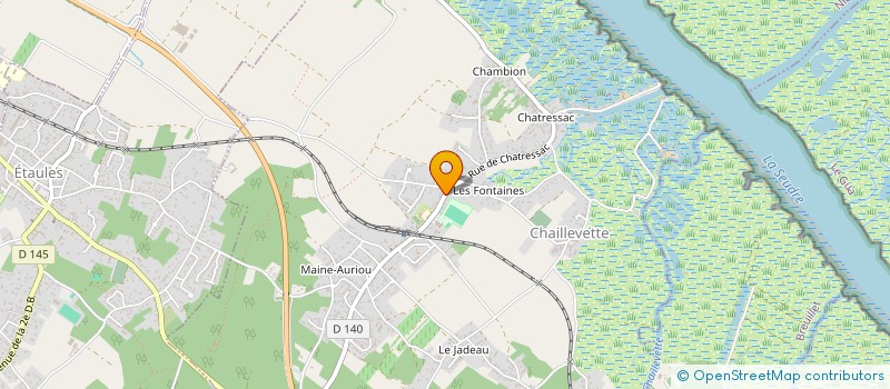 localisation de l'entreprise MADAME JULIE MILDER  CHAILLEVETTE