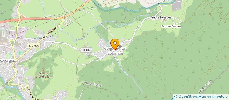 localisation de l'entreprise MADAME JULIE MILLOT  VAL DE CHAISE