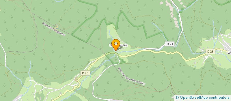 localisation de l'entreprise MADAME JULIE MILLOTTE  BAN-SUR-MEURTHE-CLEFCY