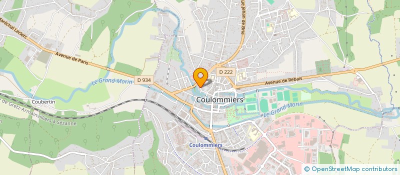 localisation de l'entreprise MADAME JULIE MIMOUN  COULOMMIERS
