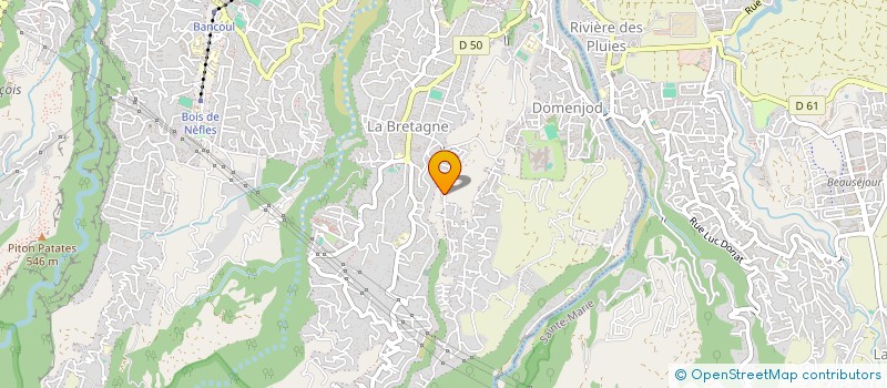 localisation de l'entreprise MADAME JULIE MINATCHY  SAINT-DENIS