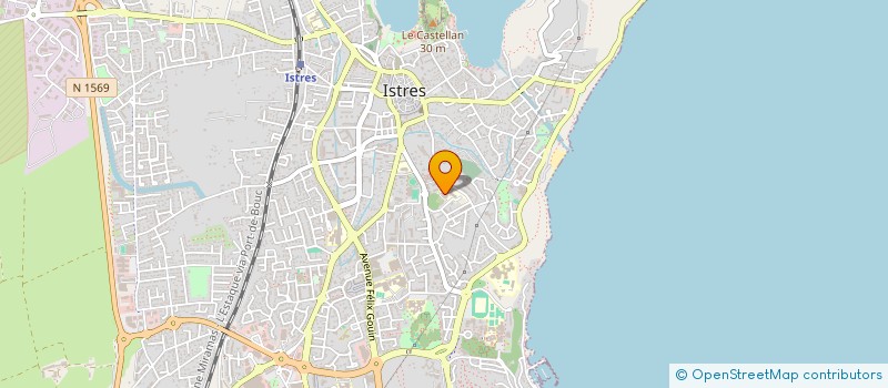 localisation de l'entreprise MADAME JULIE MIQUEL  ISTRES