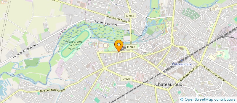 localisation de l'entreprise MADAME JULIE MODRZEJEWSKI à CHATEAUROUX