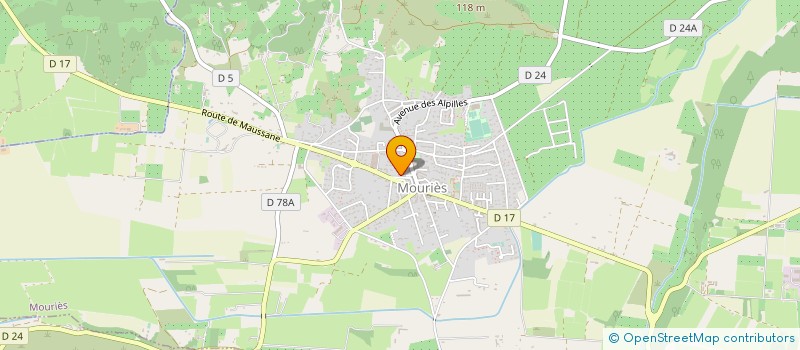 localisation de l'entreprise MADAME JULIE MOLLA  MOURIES