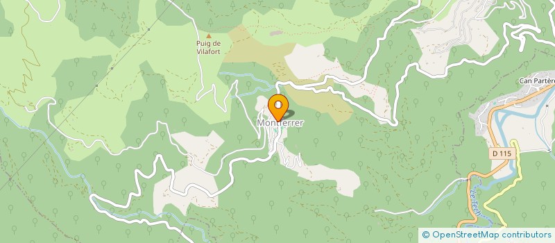 localisation de l'entreprise MADAME JULIE MONFORT  MONTFERRER