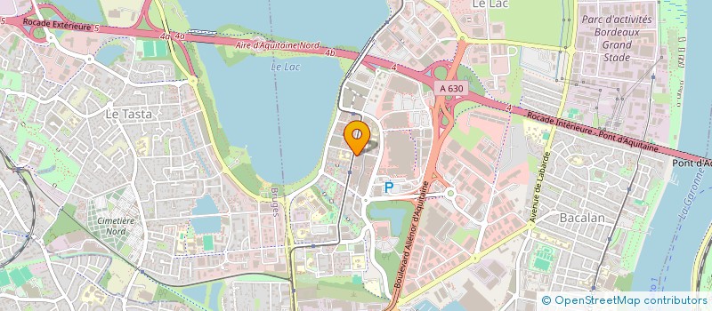 localisation de l'entreprise MADAME JULIE MORANCAIS  BORDEAUX