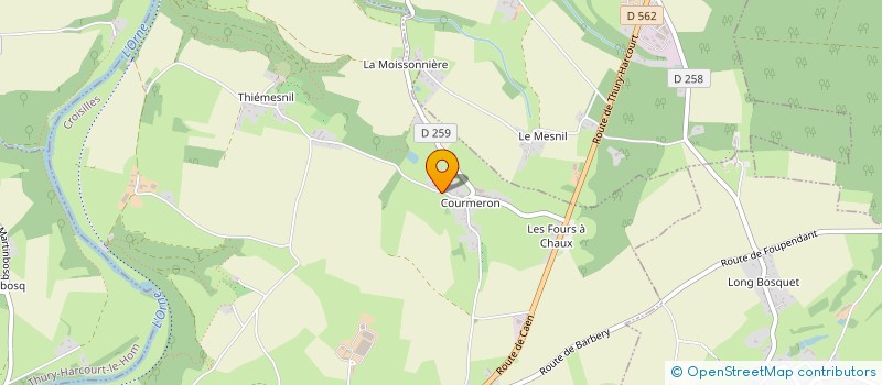 localisation de l'entreprise MADAME JULIE MORIN  SAINT-LAURENT-DE-CONDEL