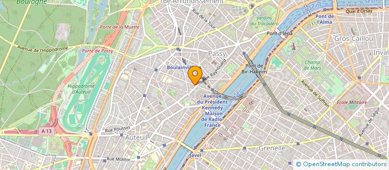 localisation de l'entreprise MADAME JULIE MORRIS  PARIS