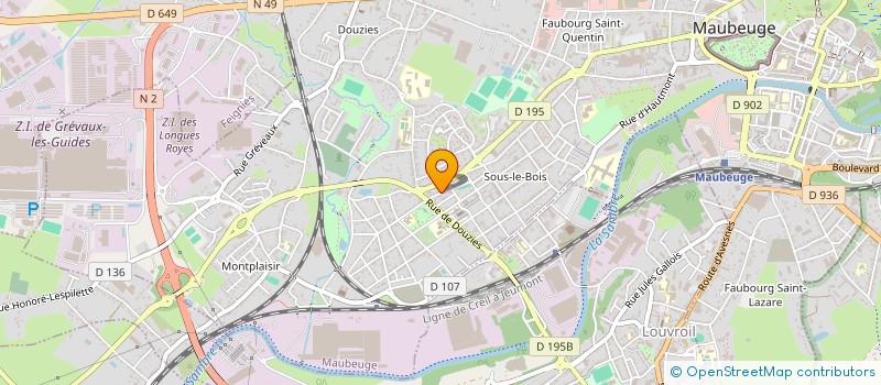 localisation de l'entreprise MADAME JULIE MORSA  FEIGNIES