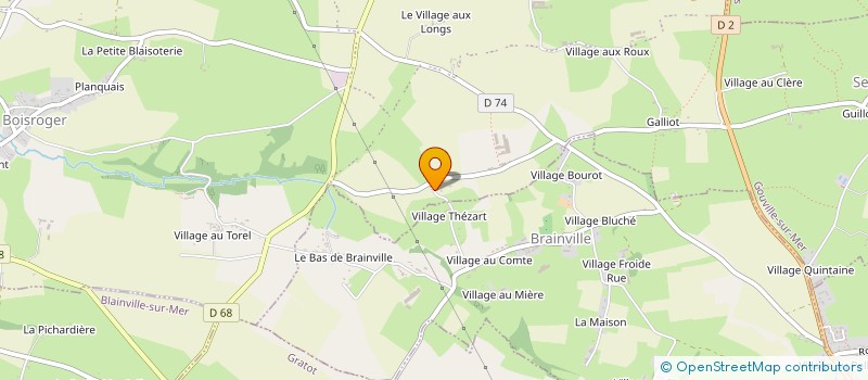 localisation de l'entreprise MADAME JULIE MOTTIN  GOUVILLE-SUR-MER