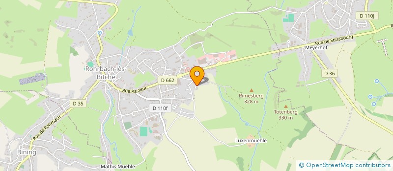 localisation de l'entreprise MADAME JULIE MULLER  ROHRBACH-LES-BITCHE