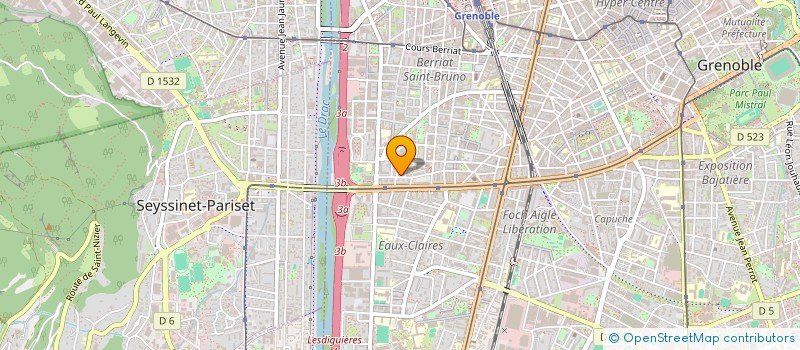 localisation de l'entreprise MADAME JULIE MURAT  GRENOBLE