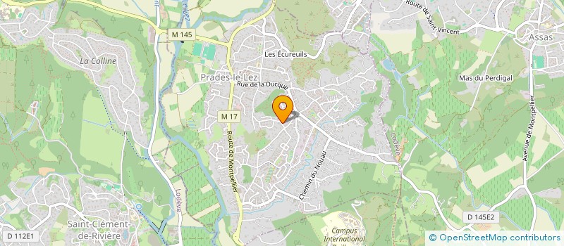 localisation de l'entreprise MADAME JULIE MUSSARD à PRADES-LE-LEZ