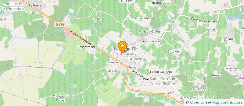 localisation de l'entreprise MADAME JULIE MUSSET  LUGON-ET-L'ILE-DU-CARNAY