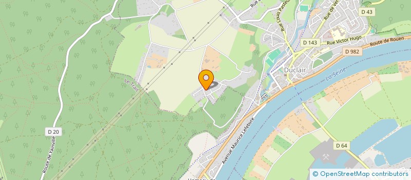 localisation de l'entreprise MADAME JULIE MUSTEL  DUCLAIR