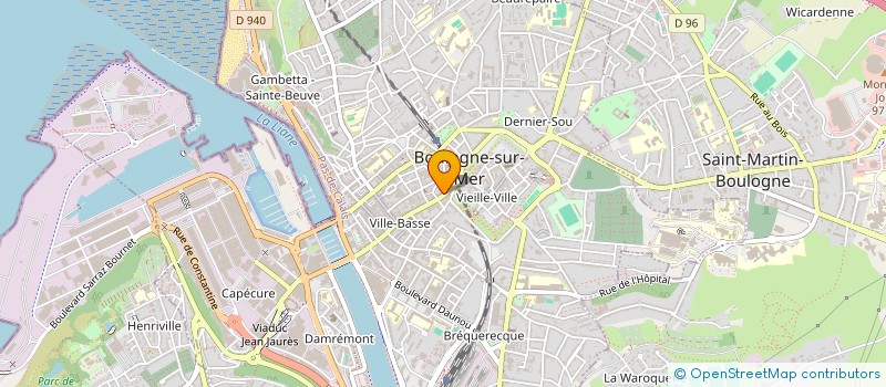 localisation de l'entreprise MADAME JULIE MUTEZ à BOULOGNE-SUR-MER