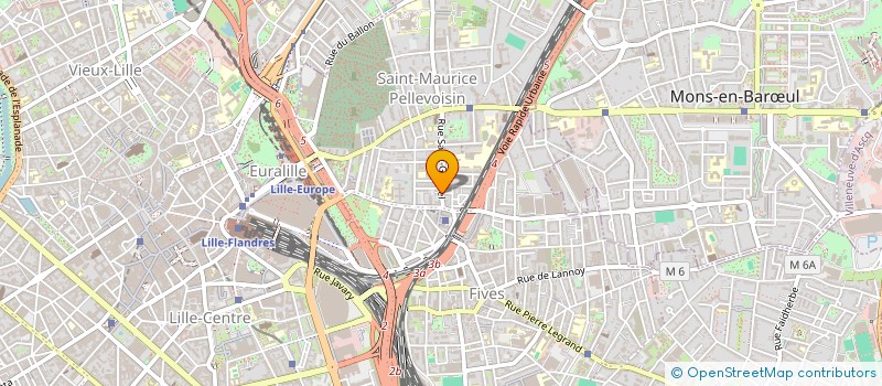 localisation de l'entreprise MADAME JULIE MUZARD à LILLE