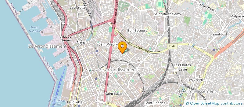 localisation de l'entreprise MADAME JULIE NALLE  VEZENOBRES