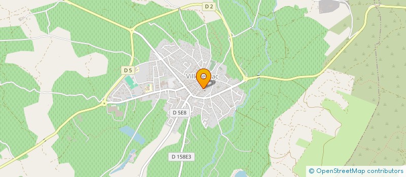 localisation de l'entreprise MADAME JULIE NAUDAN  VILLEVEYRAC