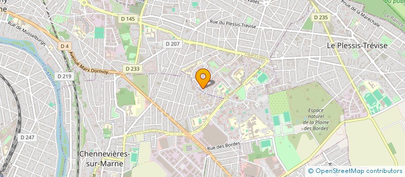 localisation de l'entreprise MADAME JULIE NDOUNGLE NDOMBASI à CHAMPIGNY-SUR-MARNE